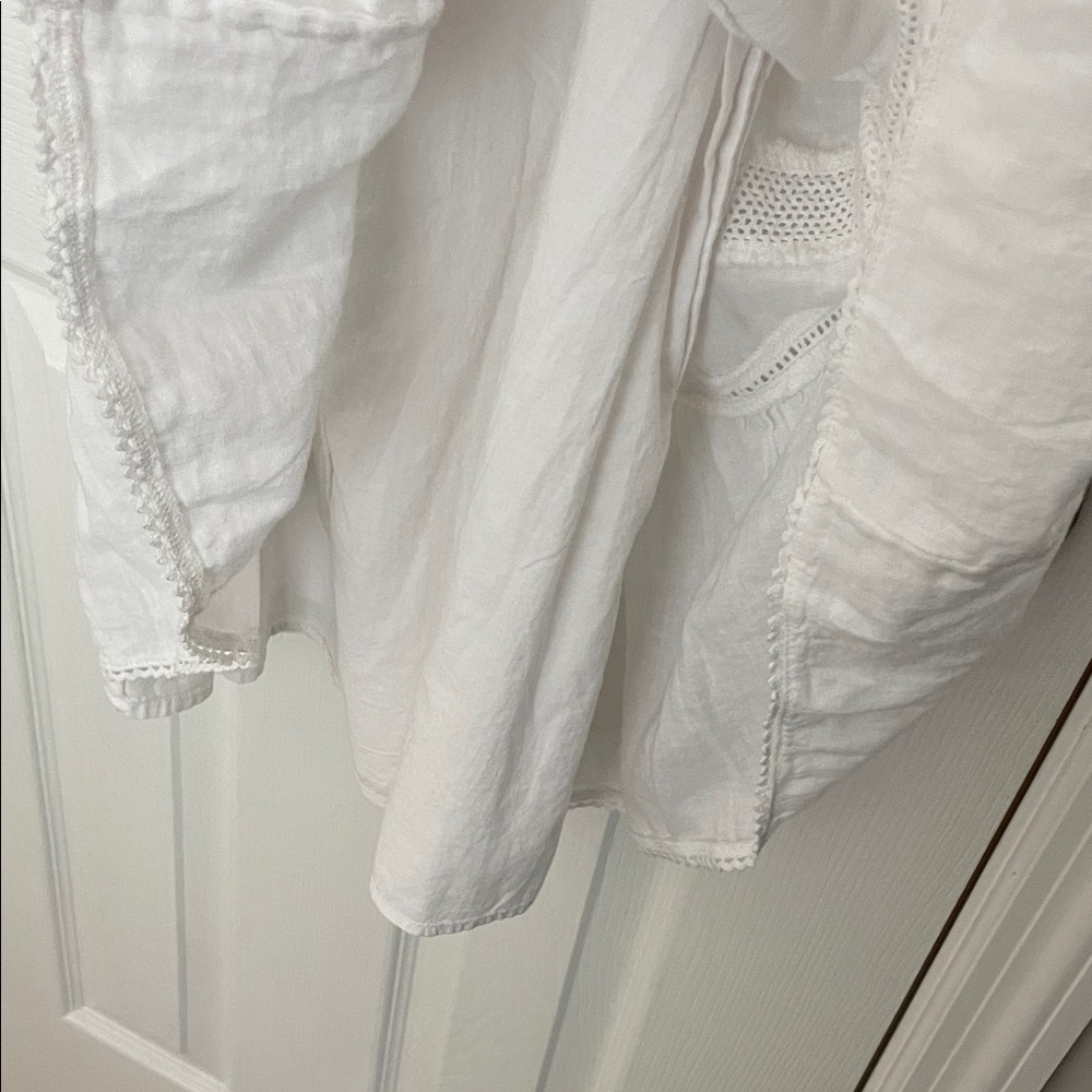 💕NWT Rails White Lace-Trimmed Dress - Picture 12 of 12